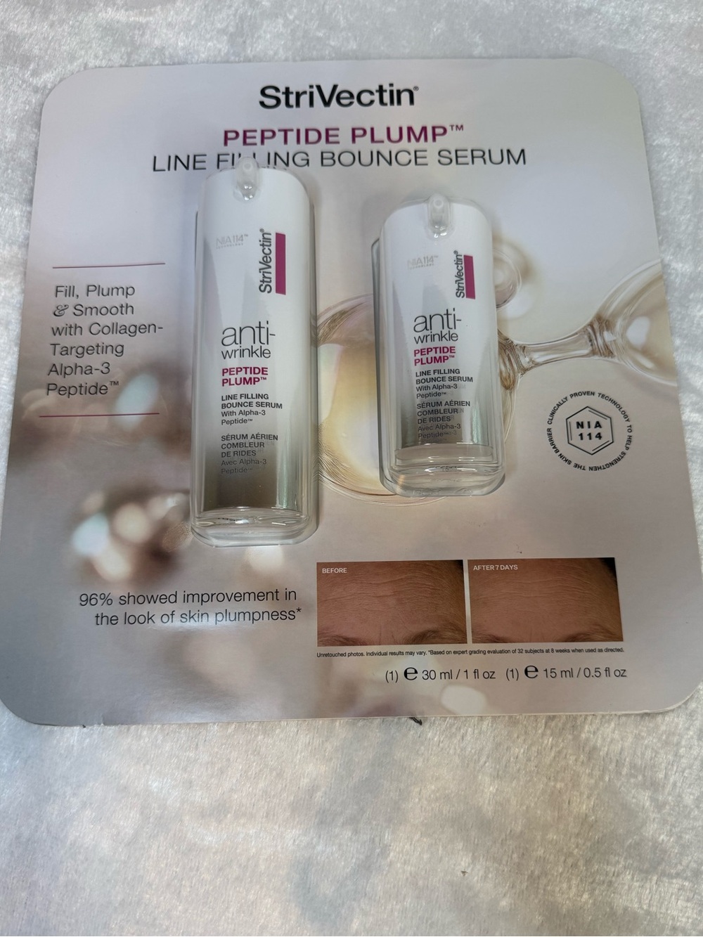 2 Piece  StriVectin Peptide Plump Line Filling Bounce Serum - Picture 6 of 7